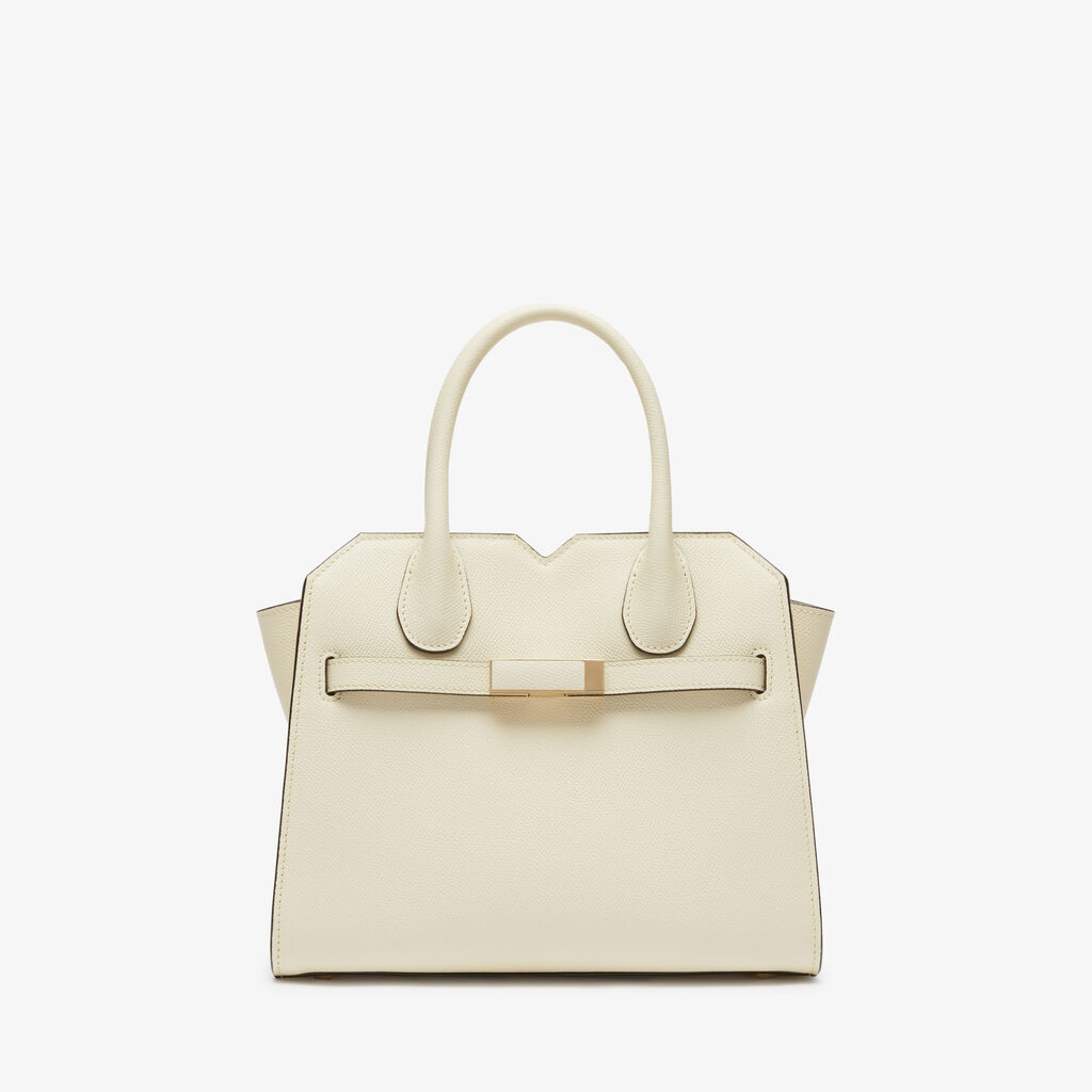 Valextra Borsa a mano da Donna Mini Bianca di Lusso | Valextra