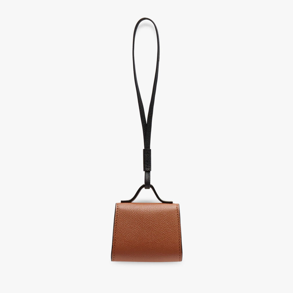 Valextra Charm per borsa da Donna in Pelle Marrone | Valextra Iside Affare Del Giorno