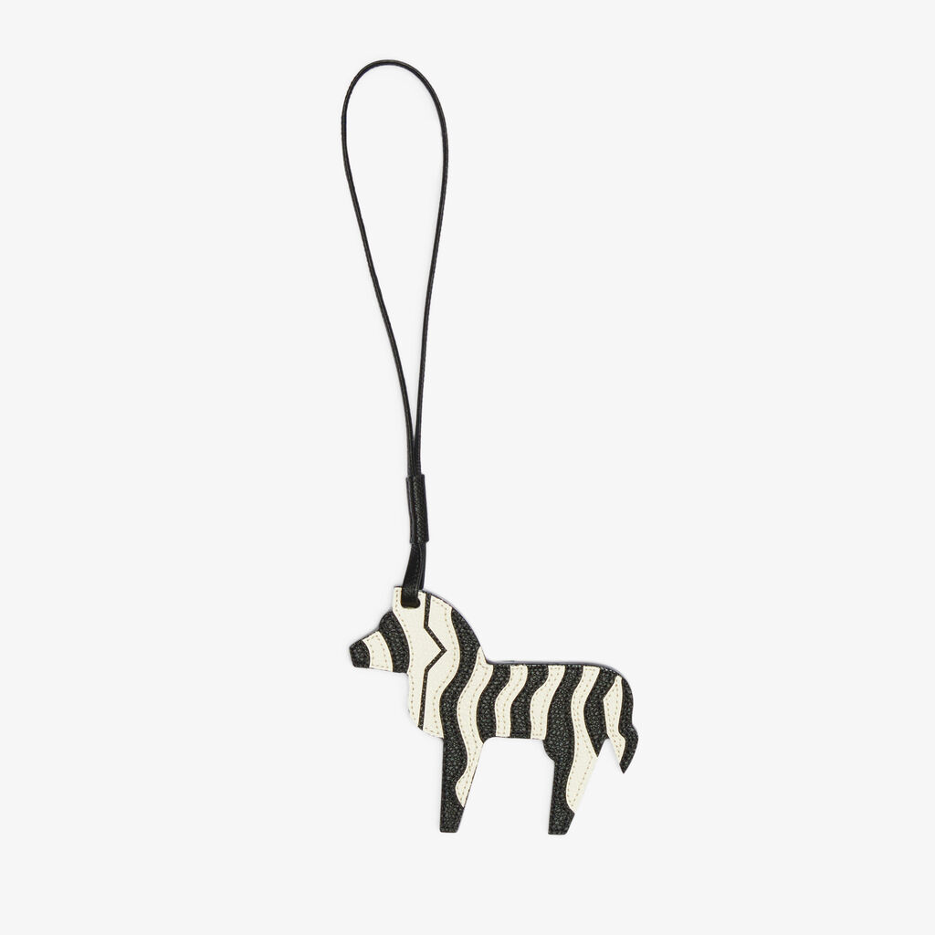 Valextra Ciondolo per borse a forma di zebra in Pelle | Valextra Sconto