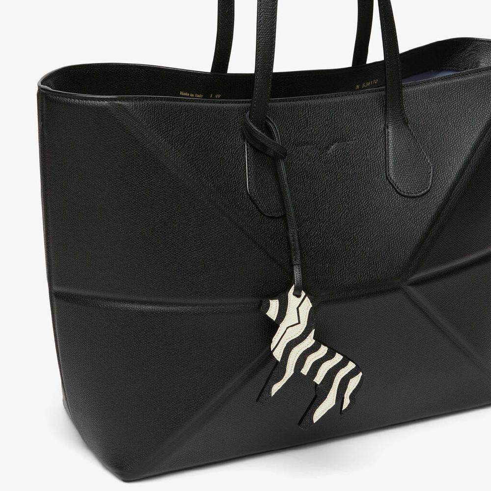 Valextra Ciondolo per borse a forma di zebra in Pelle | Valextra Sconto