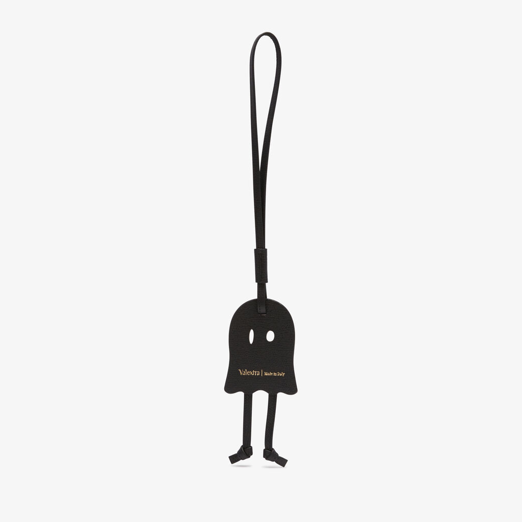 Valextra Charm per borsa fantasma in Pelle Bianca e Nera | Valextra Offerta