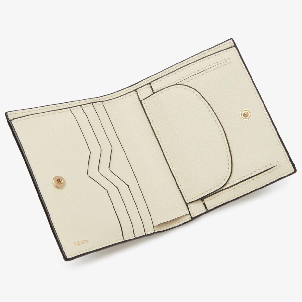 Valextra Portafoglio piccolo da Donna di Lusso in Pelle Bianca | Valextra Offerte