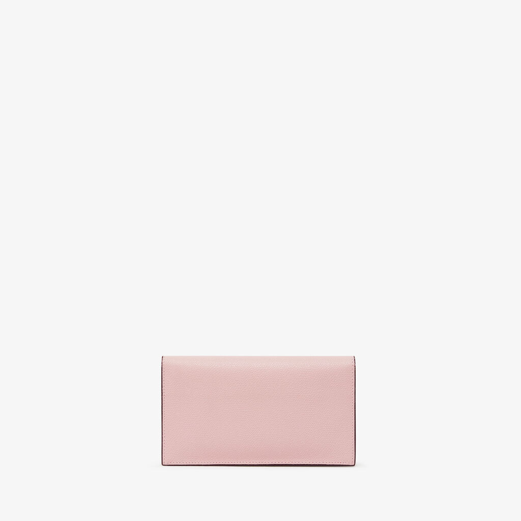 Valextra Portafoglio versatile grande in Pelle Rosa | Valextra Brera Negozi Online