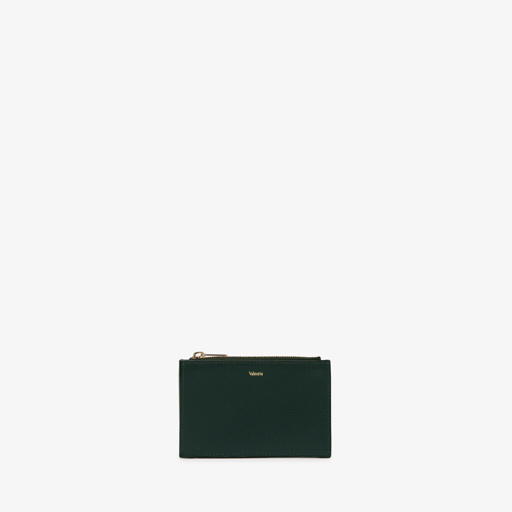 Valextra Portamonete da Donna in Pelle Verde di Lusso | Valextra 2025