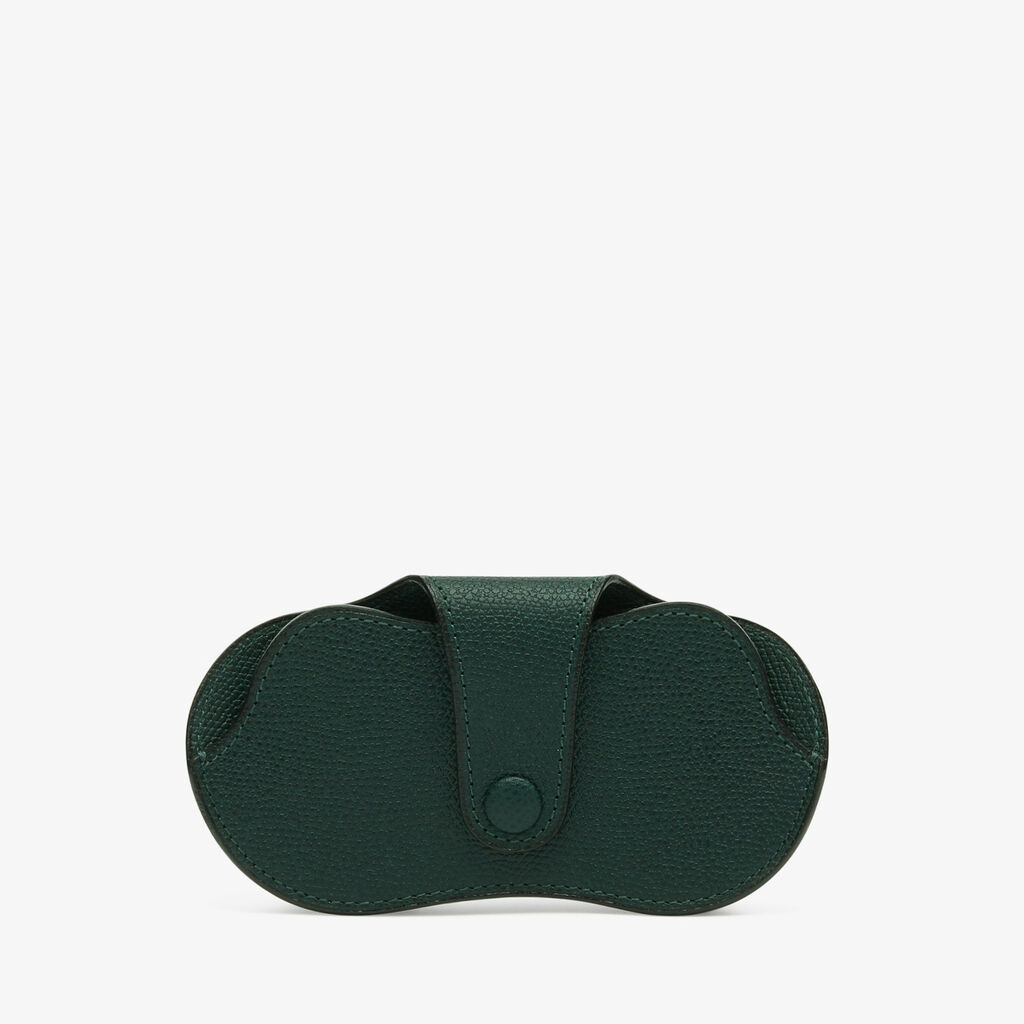 Valextra Custodia occhiali in Pelle Verde | Valextra In Linea
