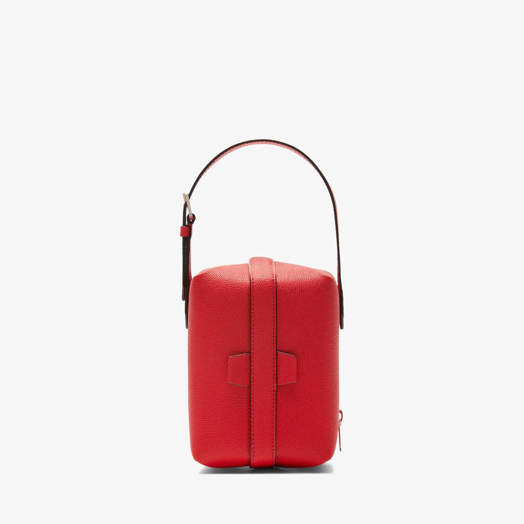 Valextra Borsa a tracolla piccola in Pelle Rossa | Valextra Tric Trac Acquista Ora