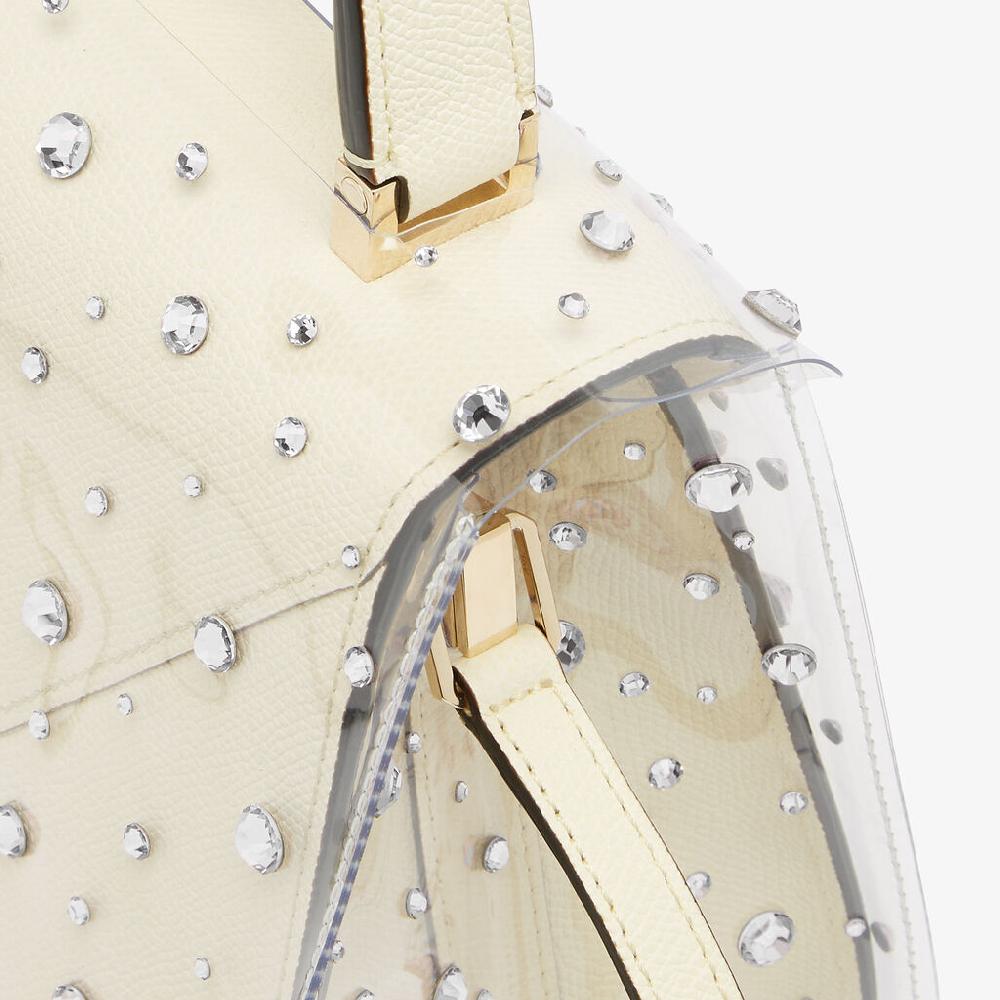 Valextra Impermeabile borsa Donna Trasparente e Argento | Valextra Iside Italy