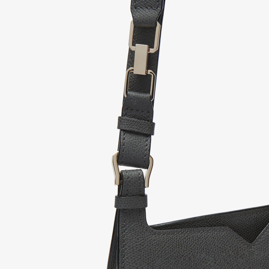Valextra Borsa weekend Mini da Donna in Pelle Grigia | Valextra Hobo Offerta