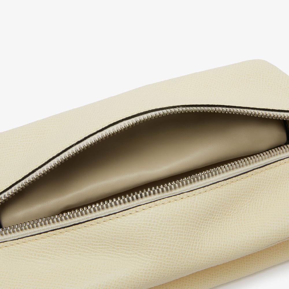 Valextra Borsa Origami Mini da Uomo in Pelle Bianca | Valextra Offerte