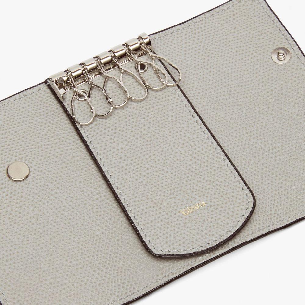 Valextra Portachiavi in Pelle Grigio chiaro | Valextra Hotsell