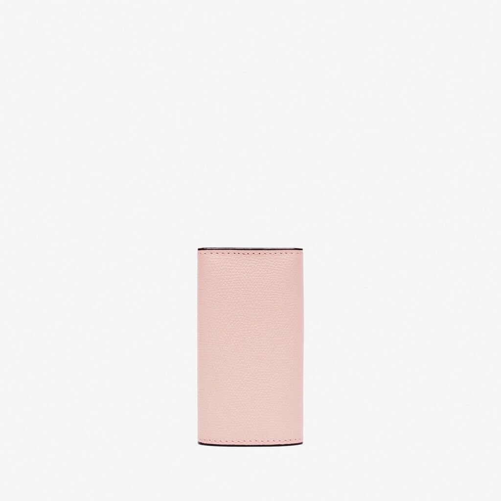Valextra Portachiavi in Pelle Rosa | Valextra Vendita Economica