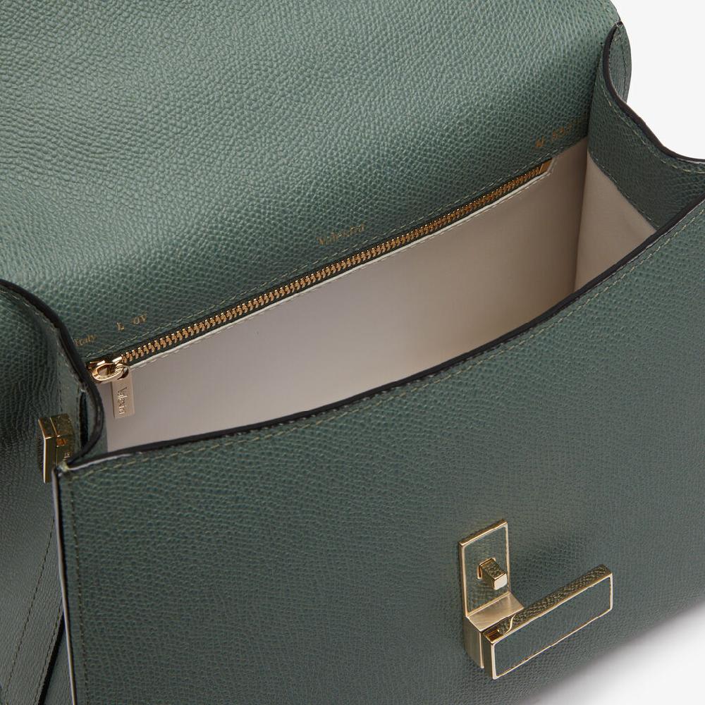 Valextra Borsa a mano da Donna in Pelle Verde di Lusso | Valextra Iside I Più Venduti