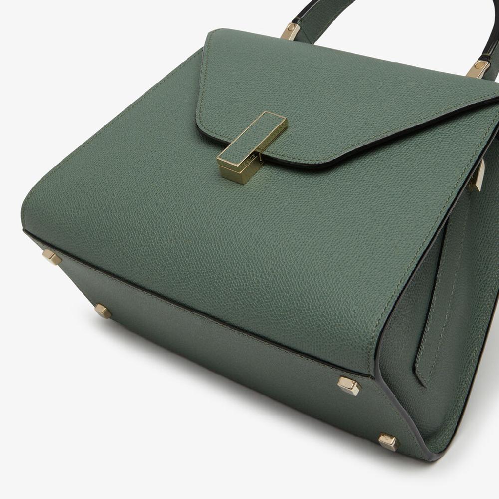 Valextra Borsa a mano da Donna in Pelle Verde di Lusso | Valextra Iside I Più Venduti