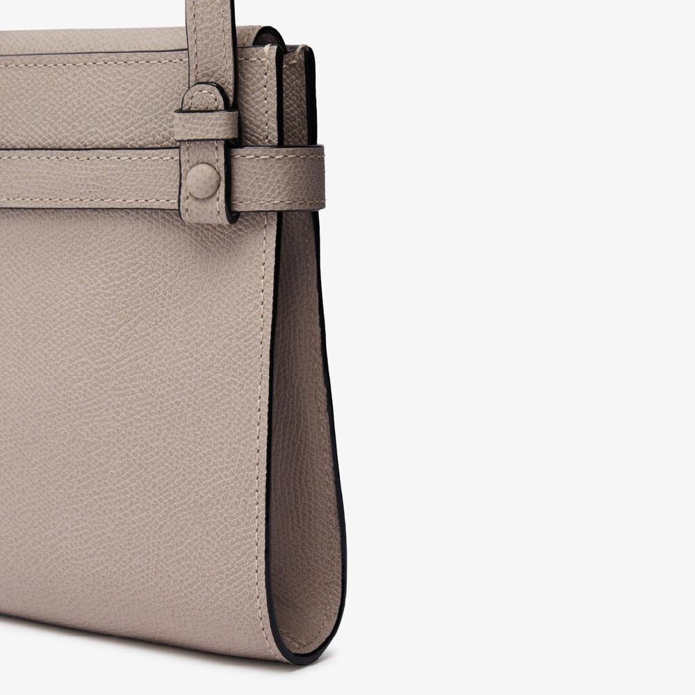 Valextra Borsa piccola da Donna in Pelle Rosa Nude | Valextra Brera Italia