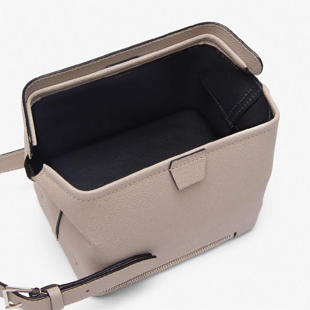 Valextra Borsa a tracolla Mini in Pelle Rosa Nude | Valextra Tric Trac Promozione