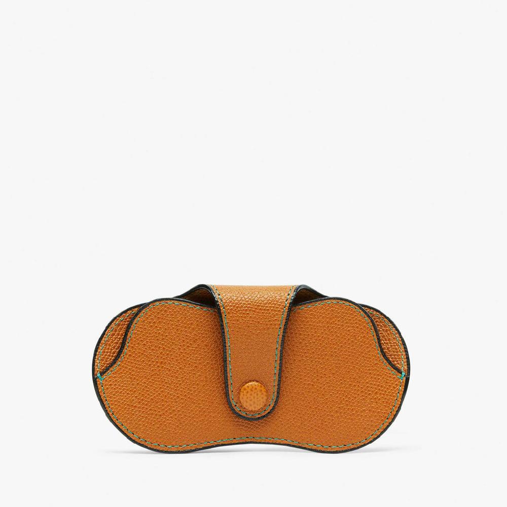 Valextra Custodia occhiali in Pelle Marrone | Valextra Offerta