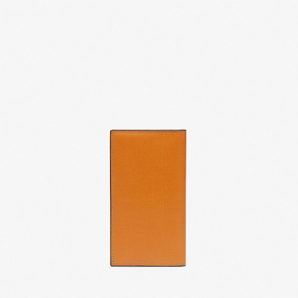 Valextra Portafoglio Bifold con tasche in Pelle Marrone | Valextra Vendita Economica