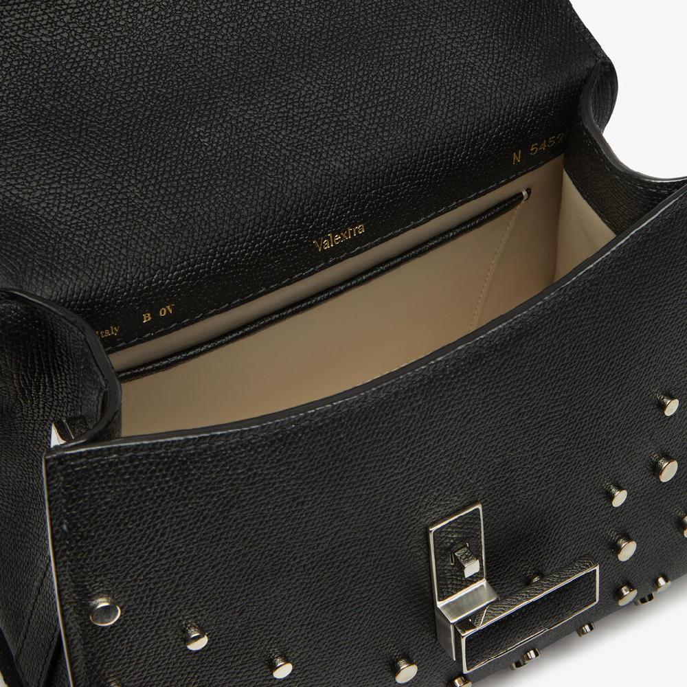 Valextra Borsa a mano da Donna Mini Nera di Lusso | Valextra Iside Nuovo