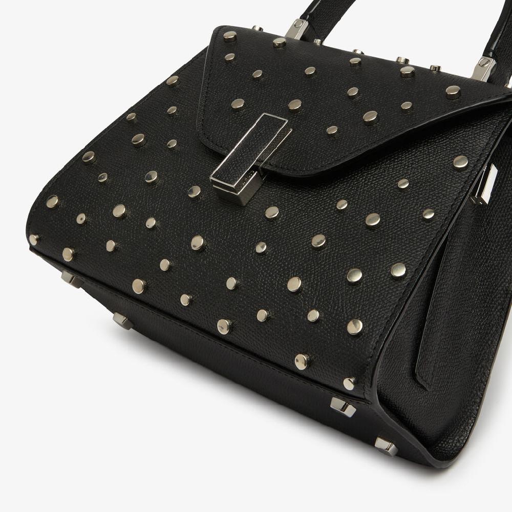 Valextra Borsa a mano da Donna Mini Nera di Lusso | Valextra Iside Nuovo