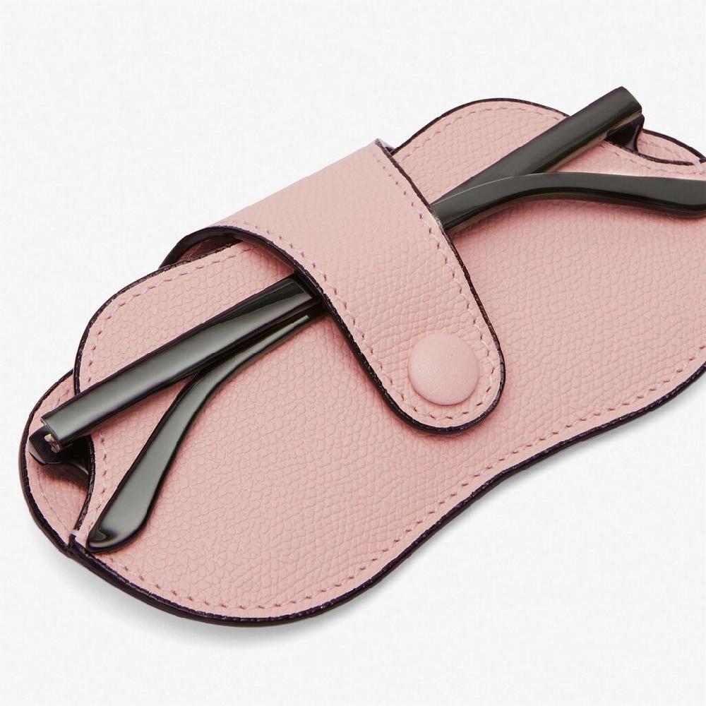 Valextra Custodia occhiali in Pelle Rosa | Valextra Promozione Limitata
