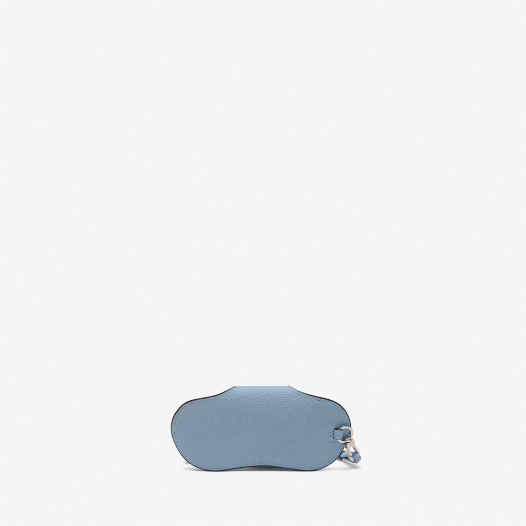 Valextra Porta occhiali in Pelle Azzurra con tracolla | Valextra Convenienza