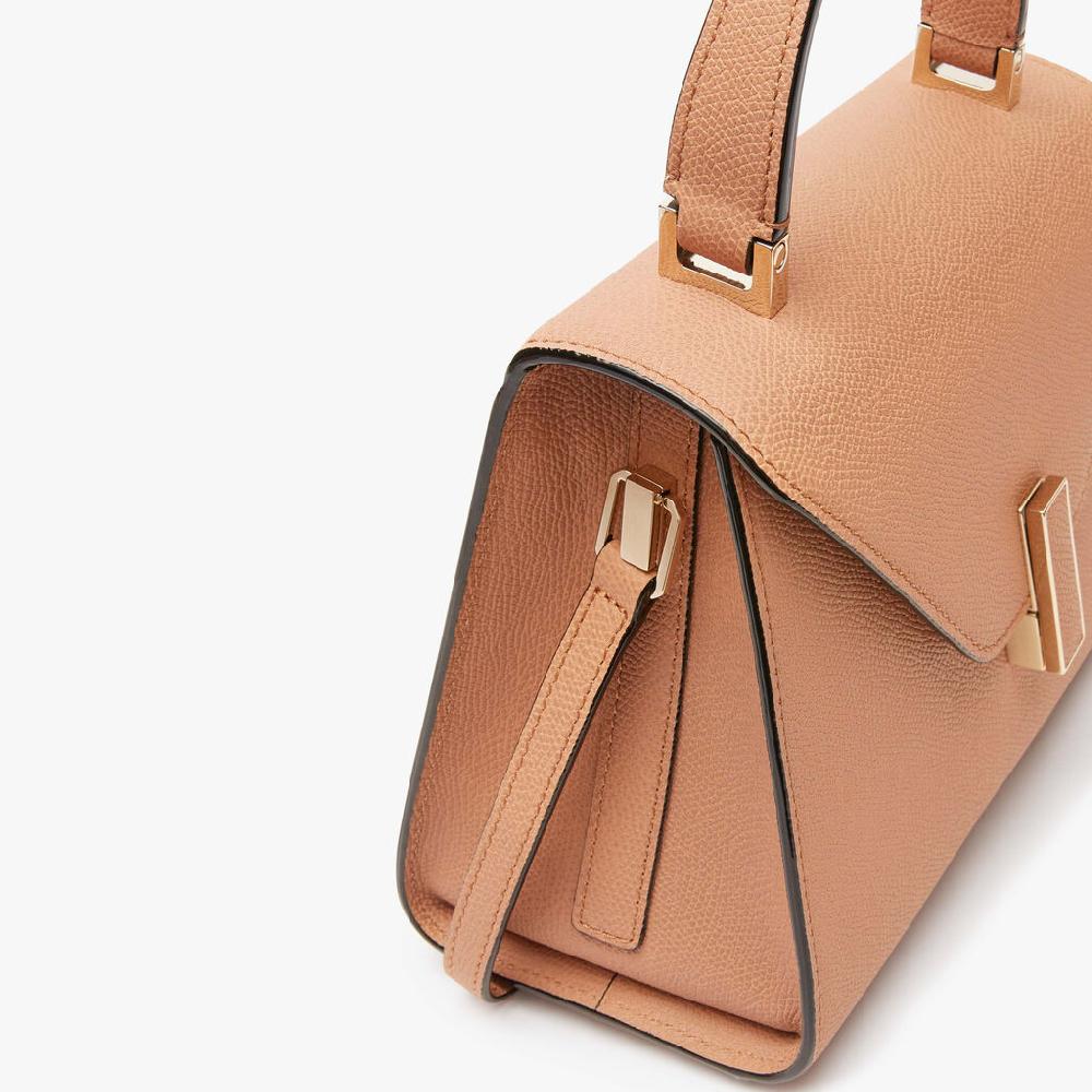 Valextra Borsa a mano Donna Mini in Pelle Marrone | Valextra Iside In Vendita