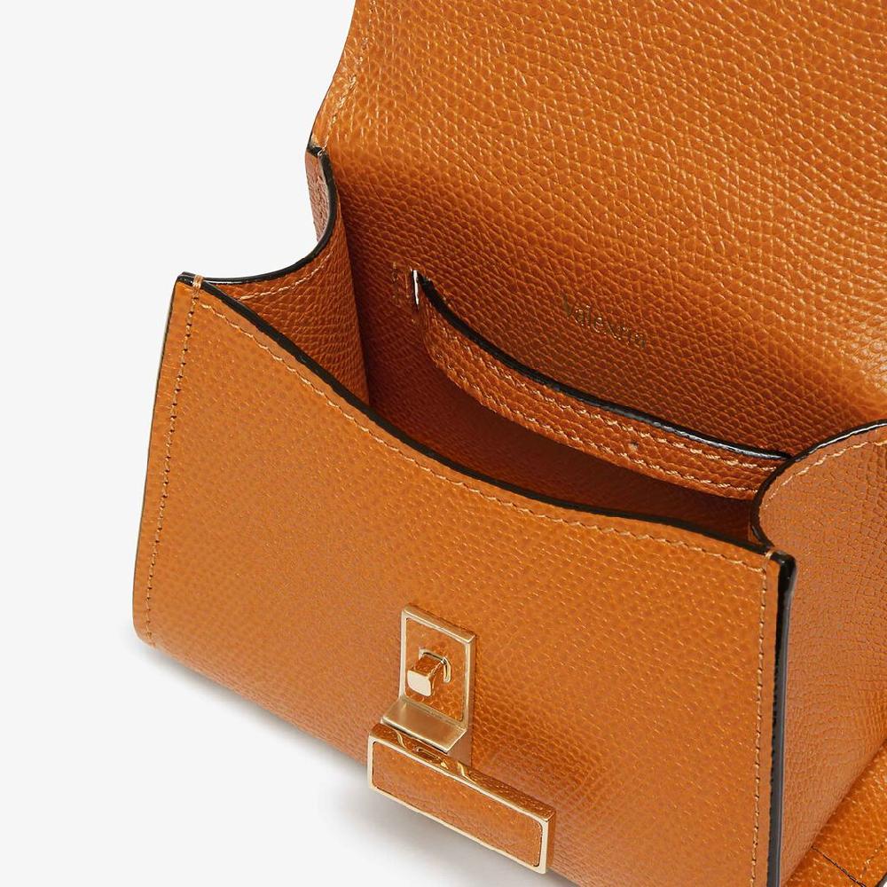 Valextra Borsa cintura in Pelle Marrone con tracolla | Valextra Iside In Saldo