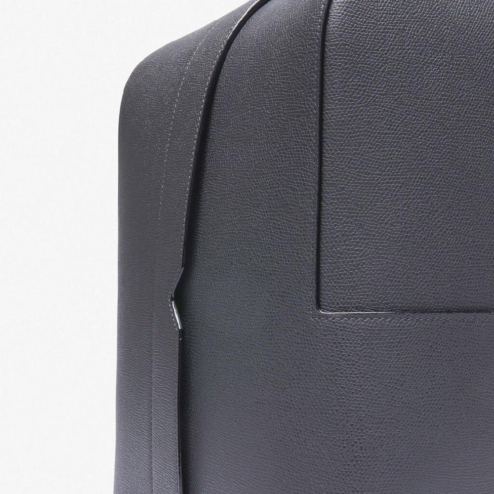 Valextra Valextra V-Line: Zaino da viaggio porta PC in Pelle Grigia Vendita