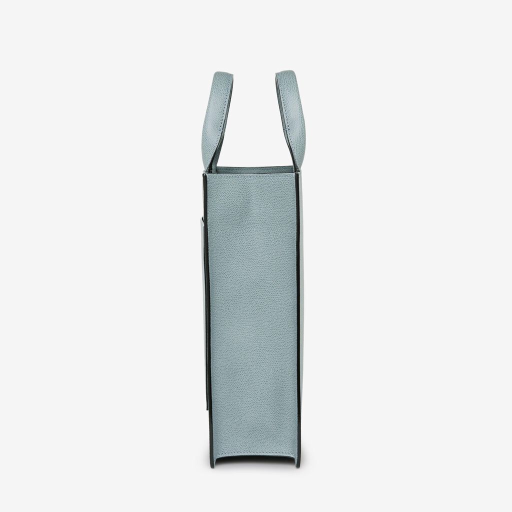 Valextra Tote bag Mini in Pelle Blu | Valextra Boxy Qualità Garantita