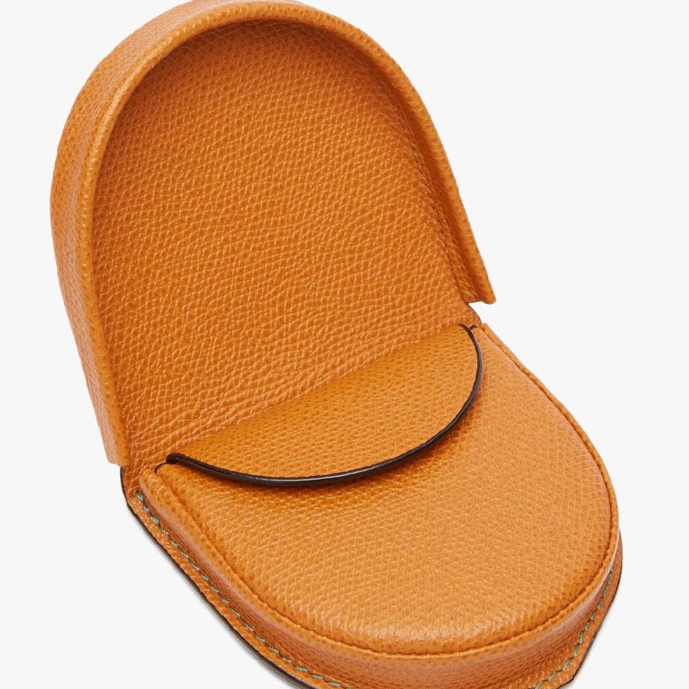 Valextra Portamonete in Pelle Marrone | Valextra In Saldo