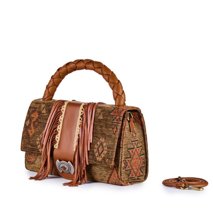 ViaMailBag Blanche Etnic (Z01) In Vendita