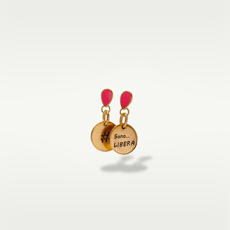 ALMALA ORECCHINO #SENTIMENT | FUCSIA