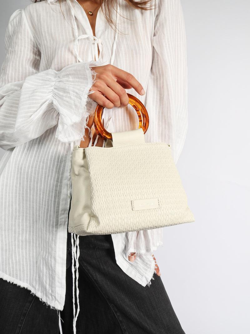 ALMALA ACETATE BAG | OLIVA In Vendita