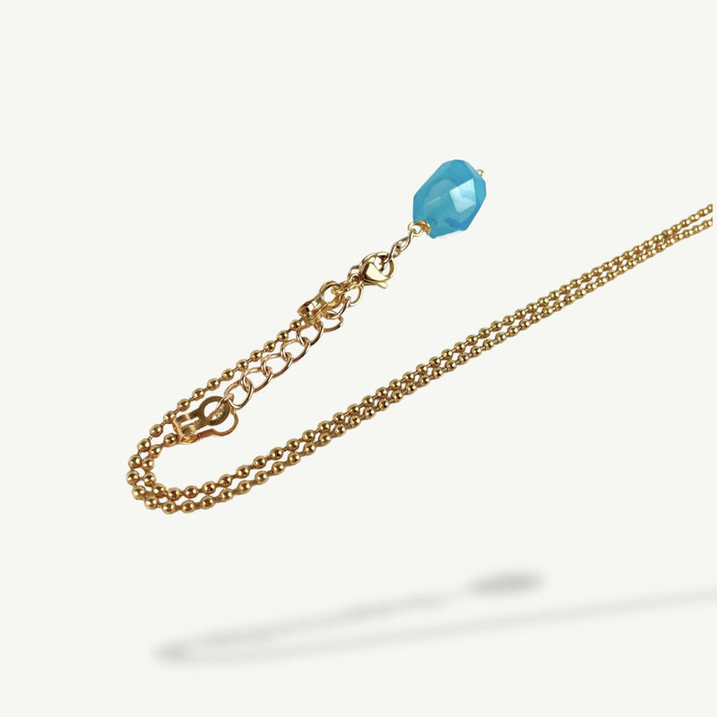 ALMALA COLLANA CUORE STRASS | TURCHESE Promozione