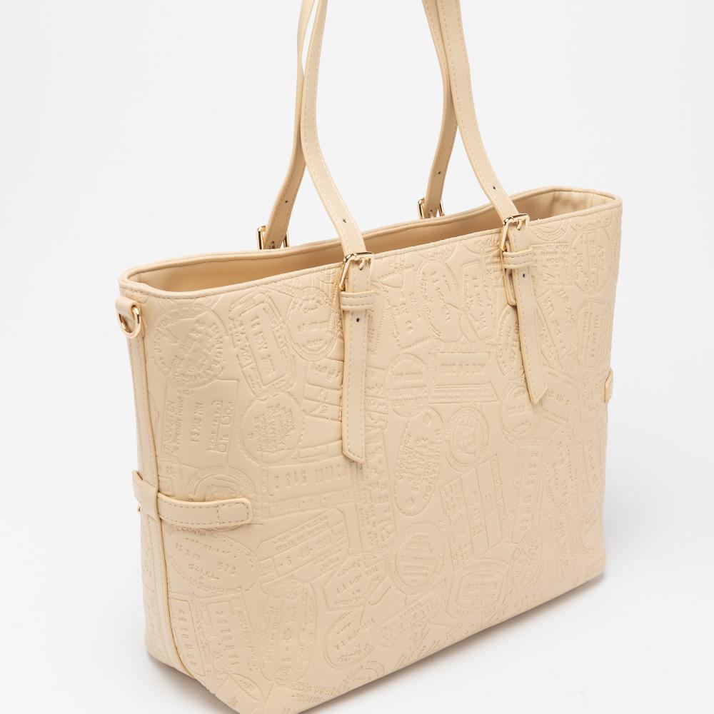 Alv by alviero martini Shopping bag large debossed passport ALV by Alviero Martini – ALVB9201 Prezzo Ridotto