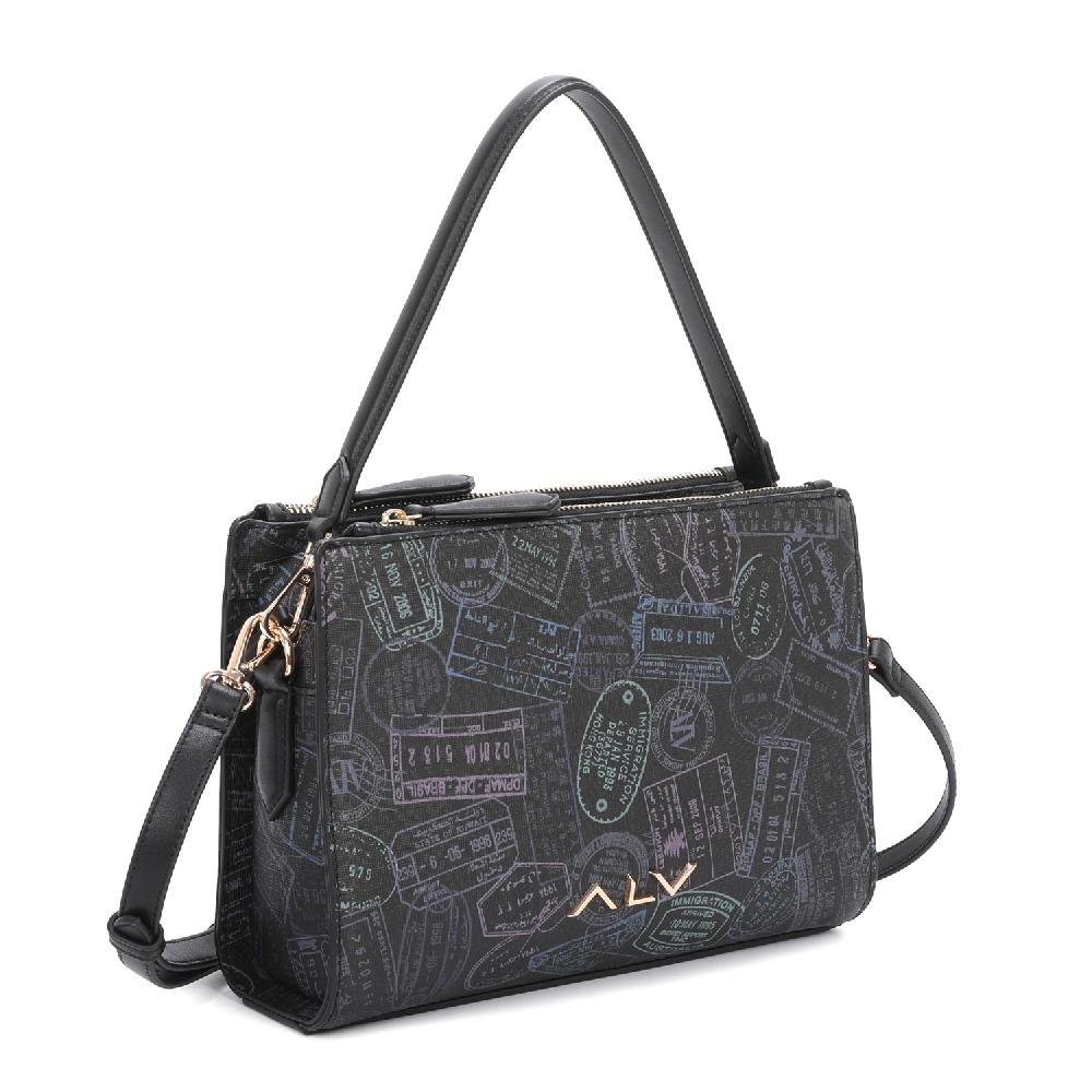 Alv by alviero martini Borsa a spalla Passport Classic – ALVB7108 Offerta per la Festa della Mamma