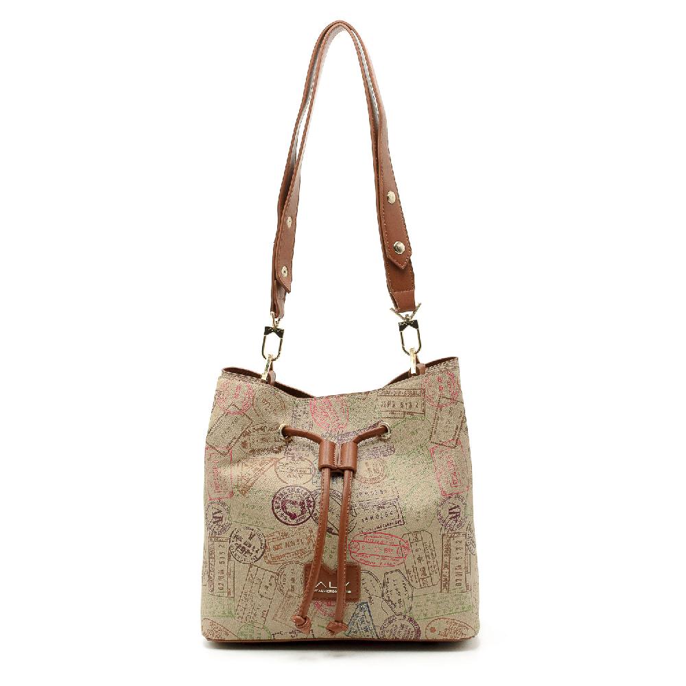 Alv by alviero martini Borsa a secchiello No Borders ALV by Alviero Martini – AL904B3001 Vendita Calda