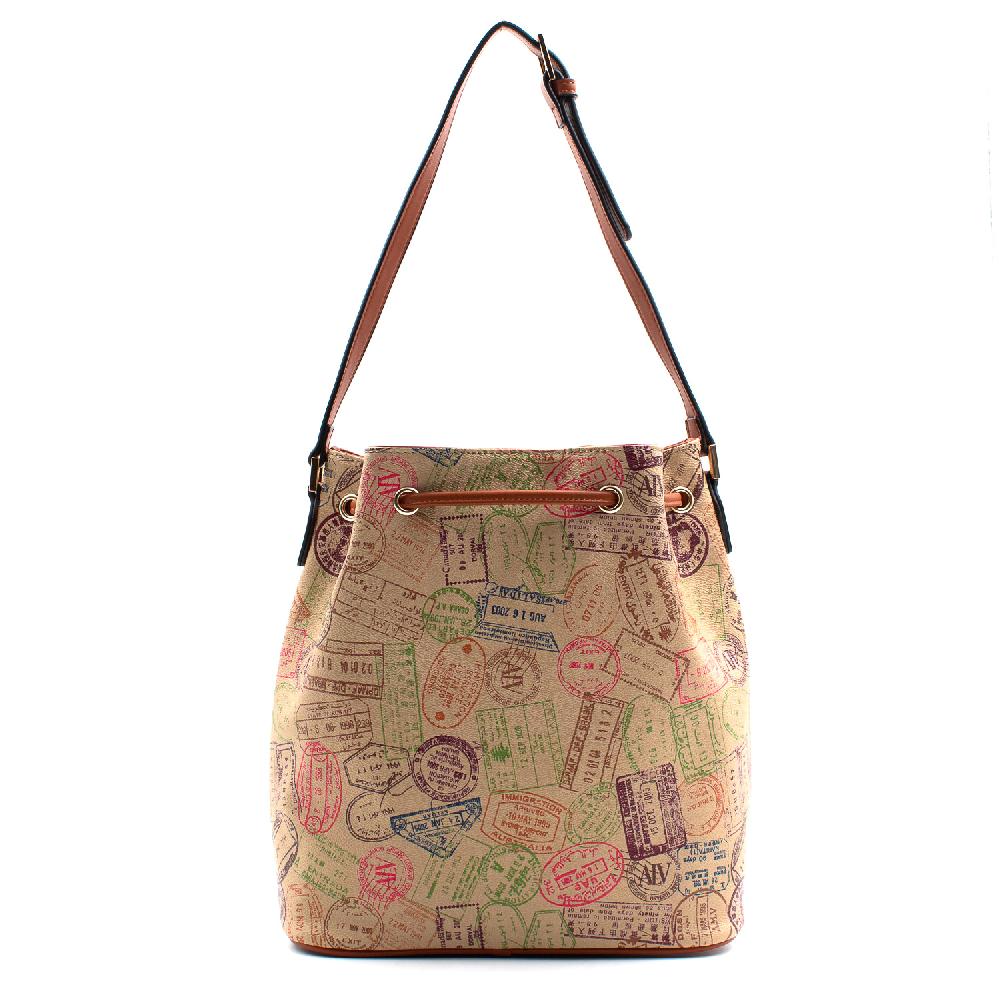 Alv by alviero martini Borsa a secchiello Passport – AL904B0448 I Più Venduti