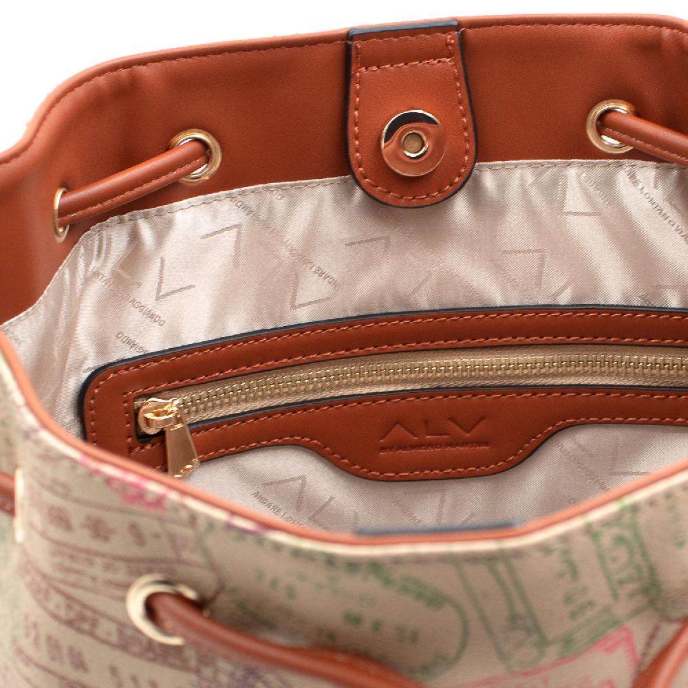 Alv by alviero martini Borsa a secchiello Passport – AL904B0448 I Più Venduti