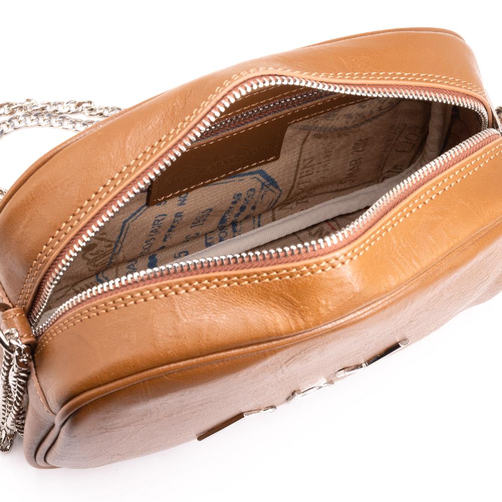 Alv by alviero martini Borsa a tracolla in pelle con stampa – ALVBT300X Vendita