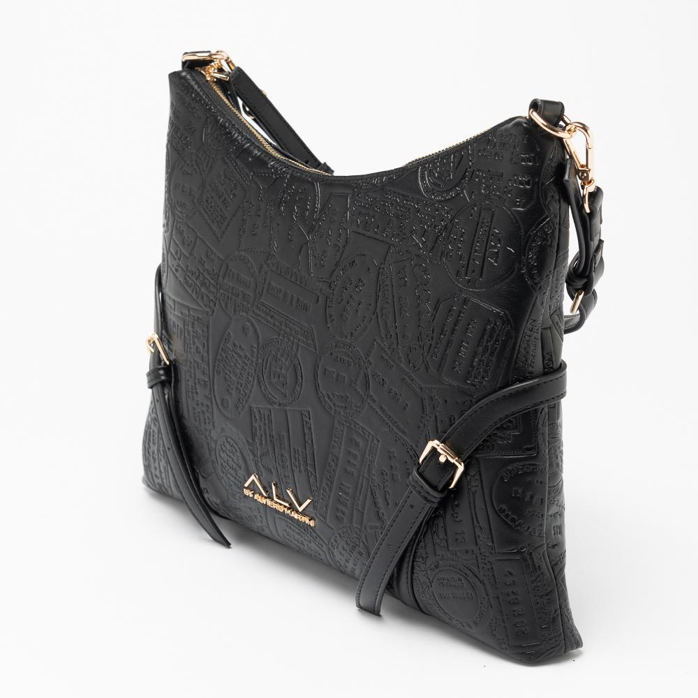 Alv by alviero martini Hobo Medium bag debossed passport ALV by Alviero Martini – ALVB9202 Outlet