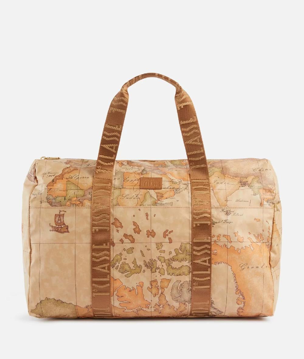 Alviero martini 1a classe Geo Soft borsone pieghevole con mini beauty Nuova