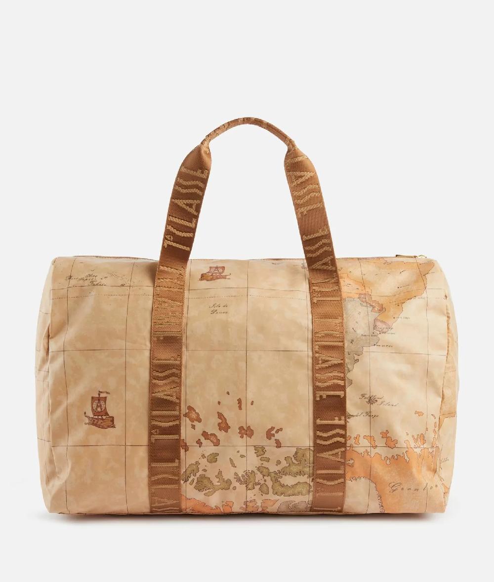 Alviero martini 1a classe Geo Soft borsone pieghevole con mini beauty Nuova