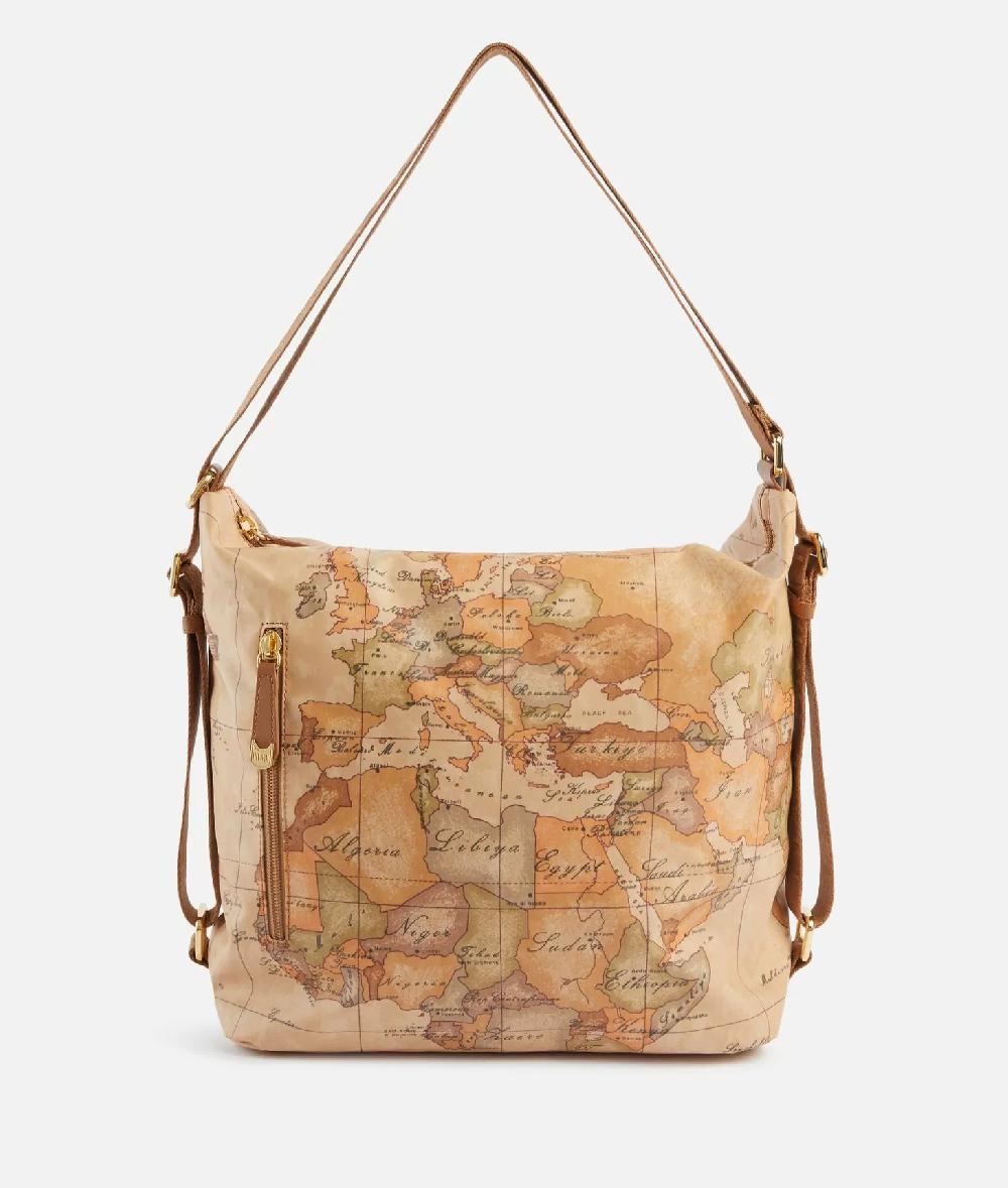 Alviero martini 1a classe Geo Soft borsa hobo doppia portabilità Italy