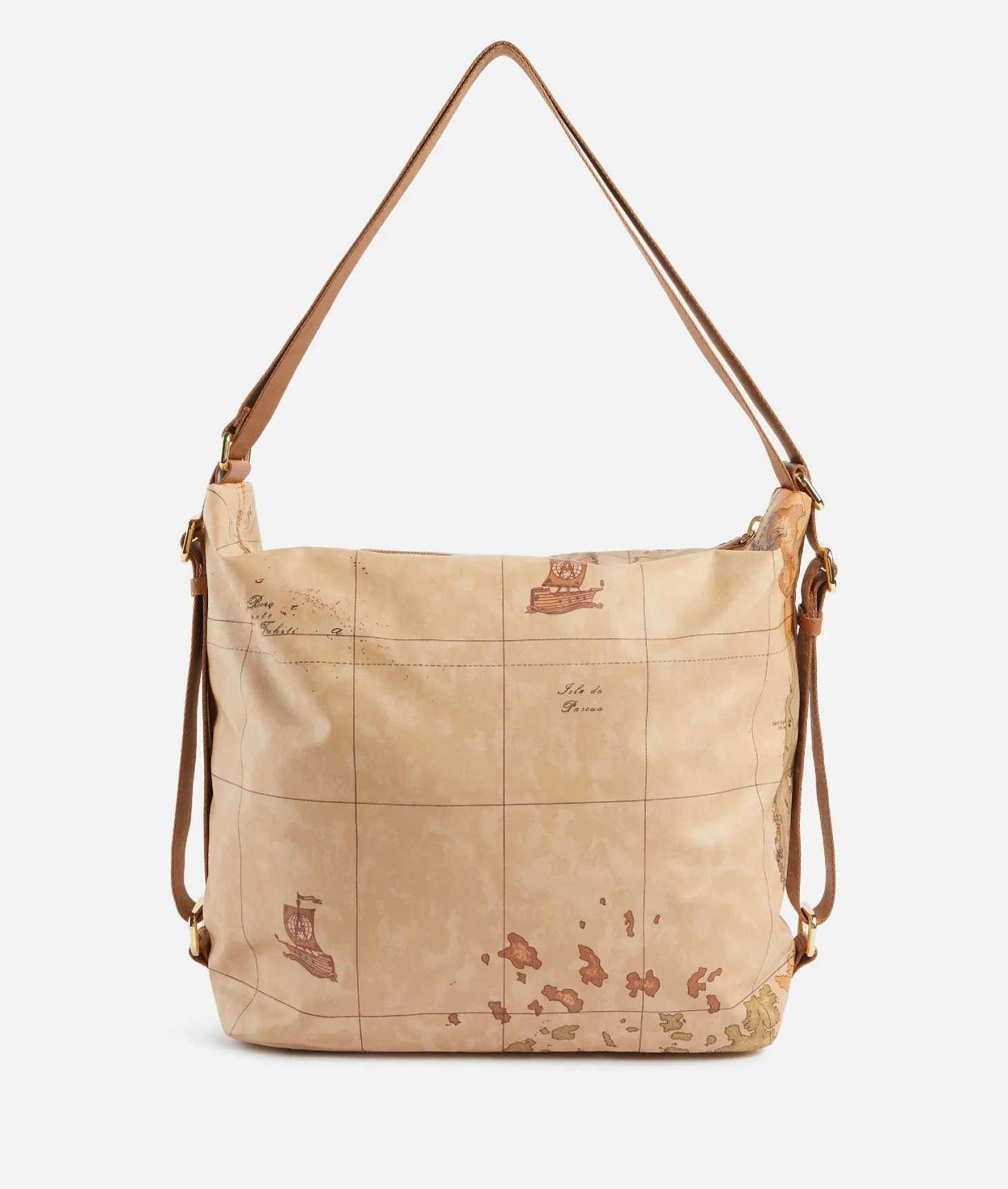Alviero martini 1a classe Geo Soft borsa hobo doppia portabilità Italy