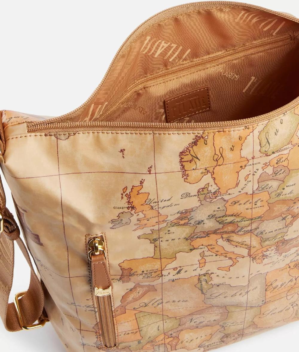 Alviero martini 1a classe Geo Soft borsa hobo doppia portabilità Italy