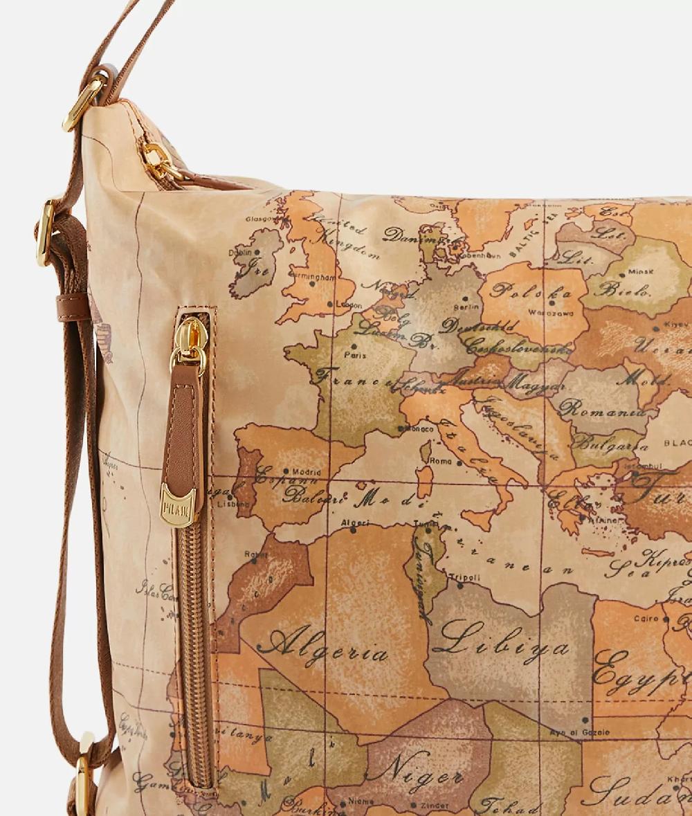 Alviero martini 1a classe Geo Soft borsa hobo doppia portabilità Italy