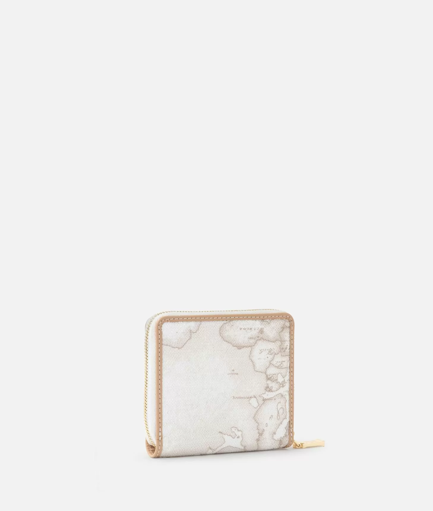 Alviero martini 1a classe Geo White portafoglio ziparound piccolo Spedizione Gratuita