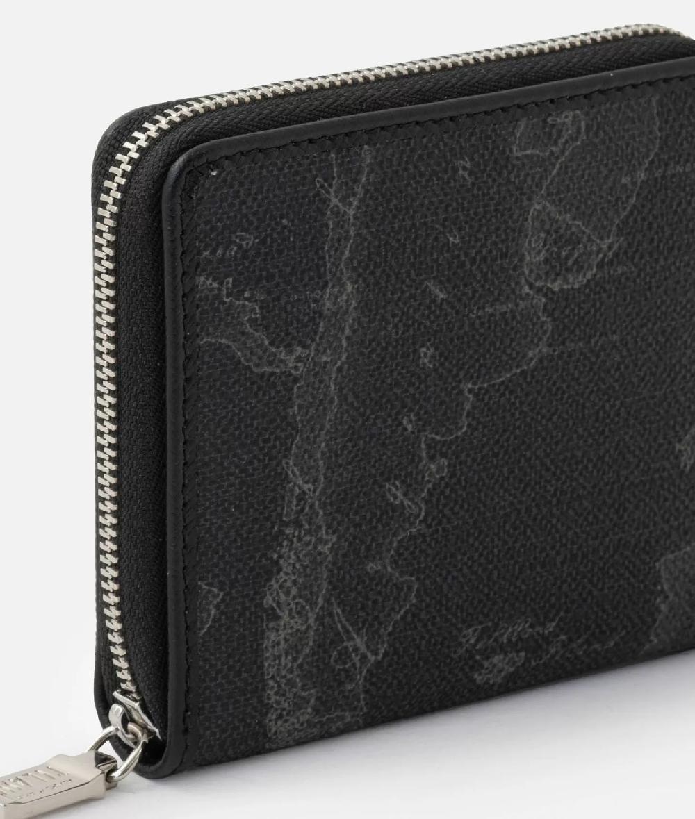Alviero martini 1a classe Geo Black portafoglio ziparound piccolo Pezzi Unici