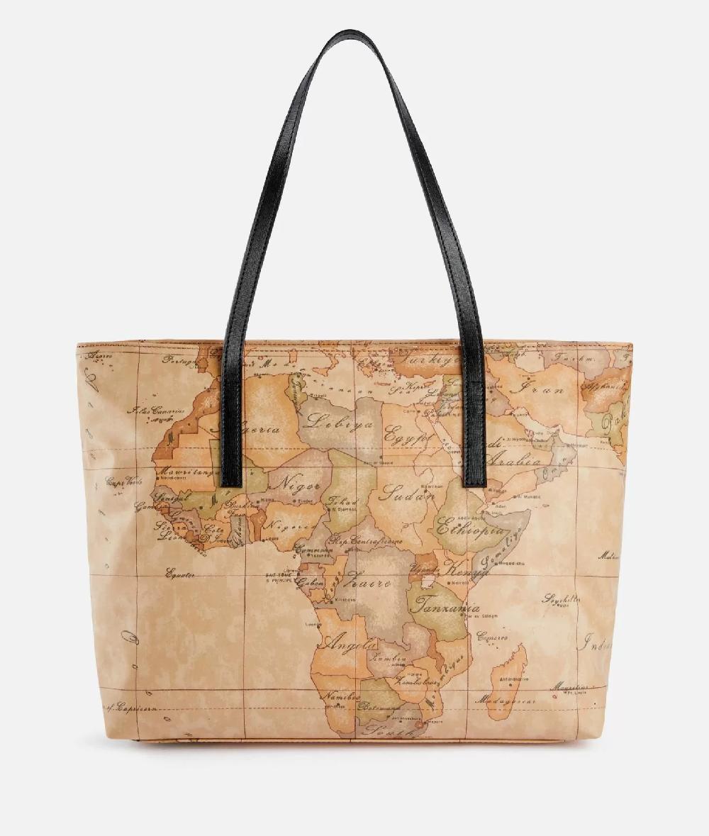 Alviero martini 1a classe Borsa shopping Donnavventura in tessuto soft Geo Classic Italia